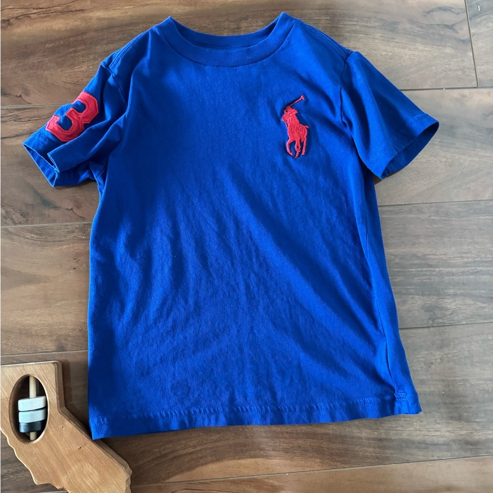 Polo by Ralph Lauren Kids Blue T-Shirt size 4T